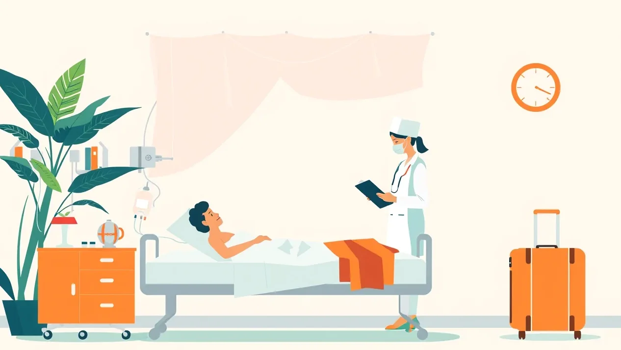 Lekár aplikuje cestovateľskú vakcínu pacientovi v ambulancii cestovnej medicíny