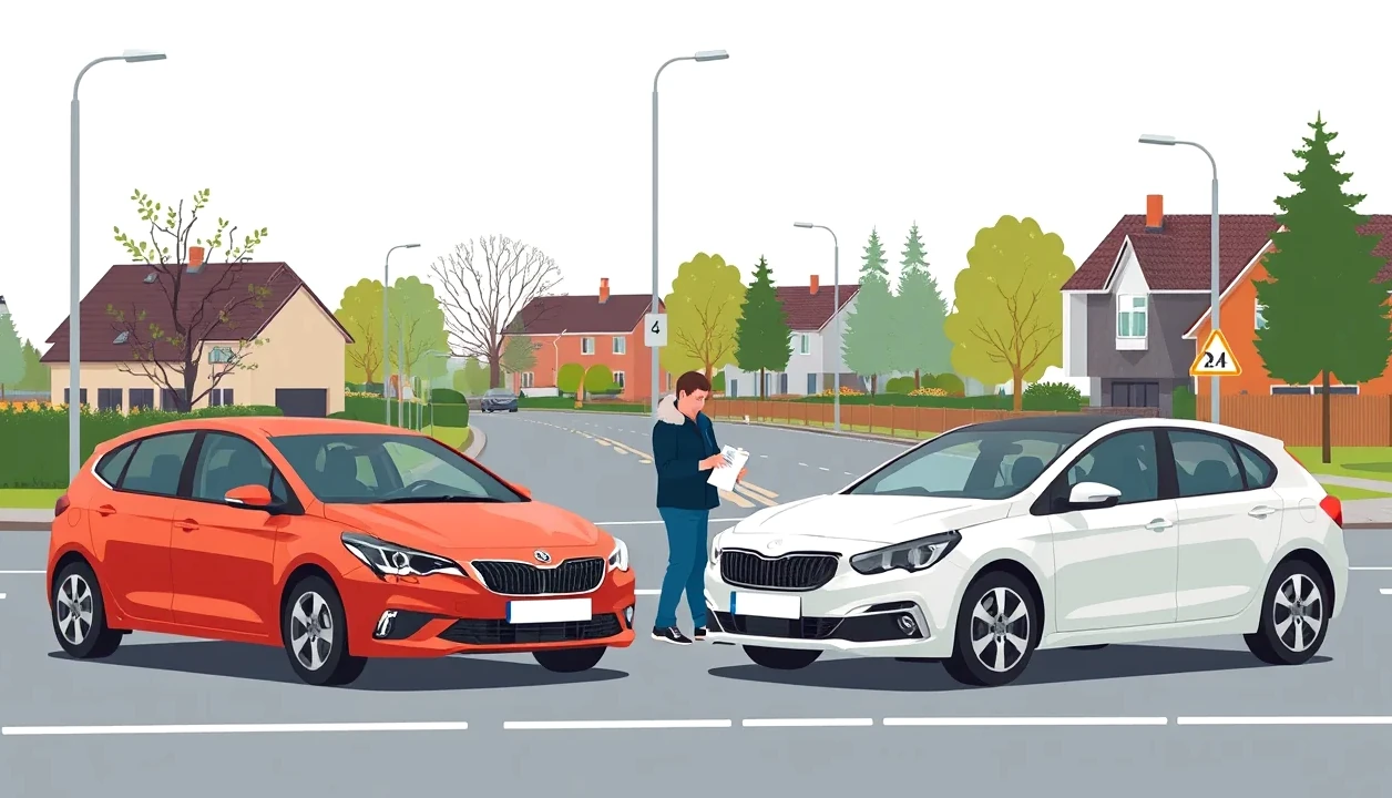 Vodič taxislužby kontrolujúci mobilnú aplikáciu a interiér vozidla pred jazdou