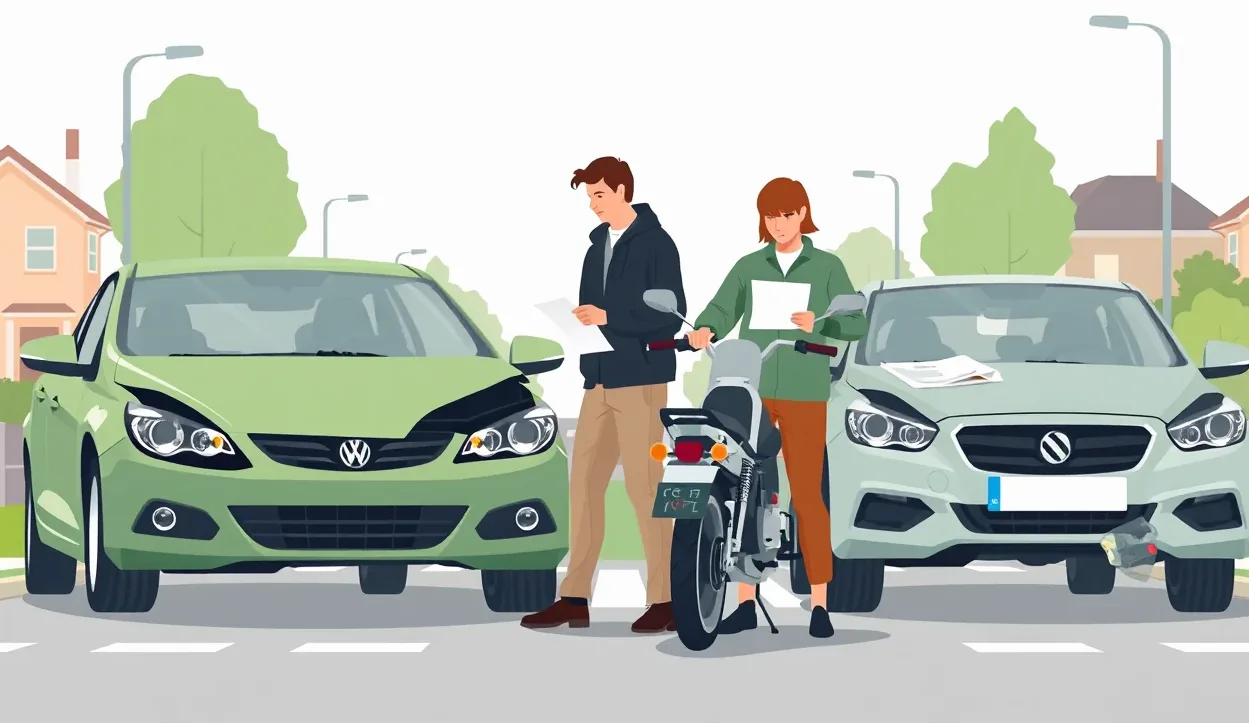 Automechanik a likvidátor poisťovne v servise prezerajú poškodenie vozidla po nehode