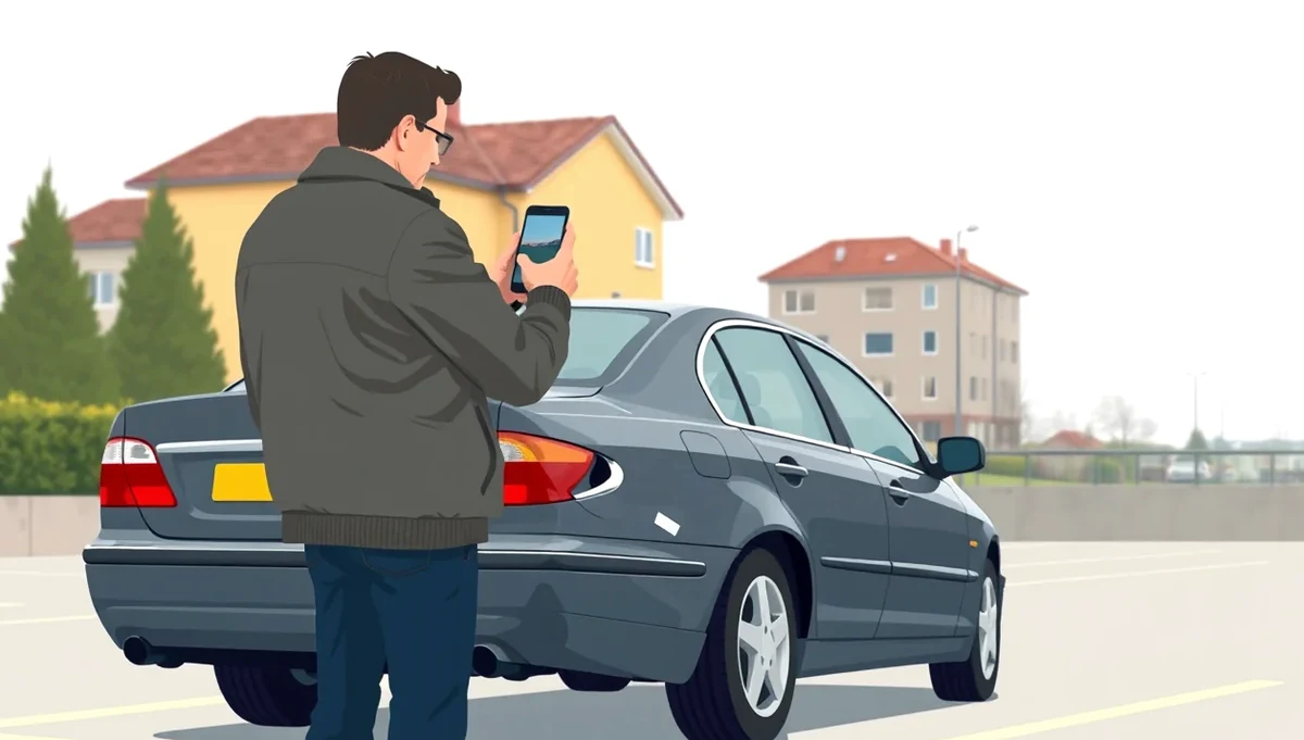Súdny znalec kontroluje technický stav a karosériu historického vozidla