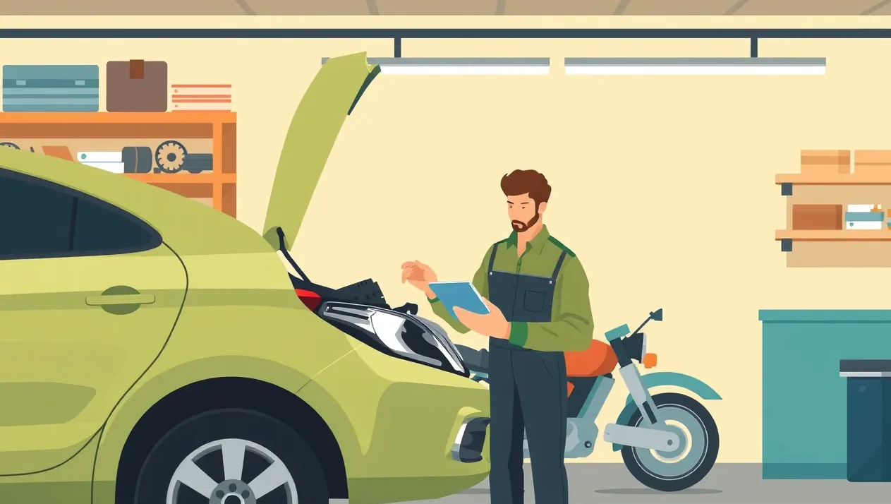 Pripojený nabíjací kábel do zásuvky plug-in hybridného auta v garáži