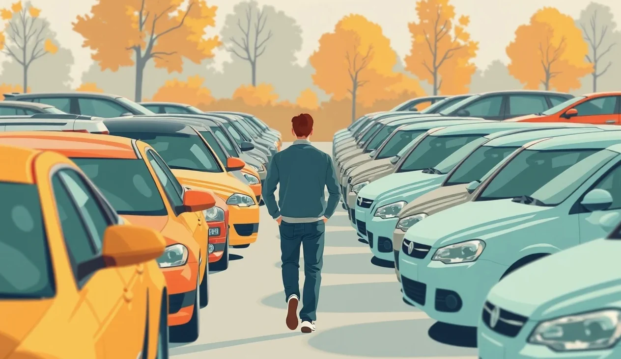Kupujúci preberá kľúče od nového vozidla v autosalóne