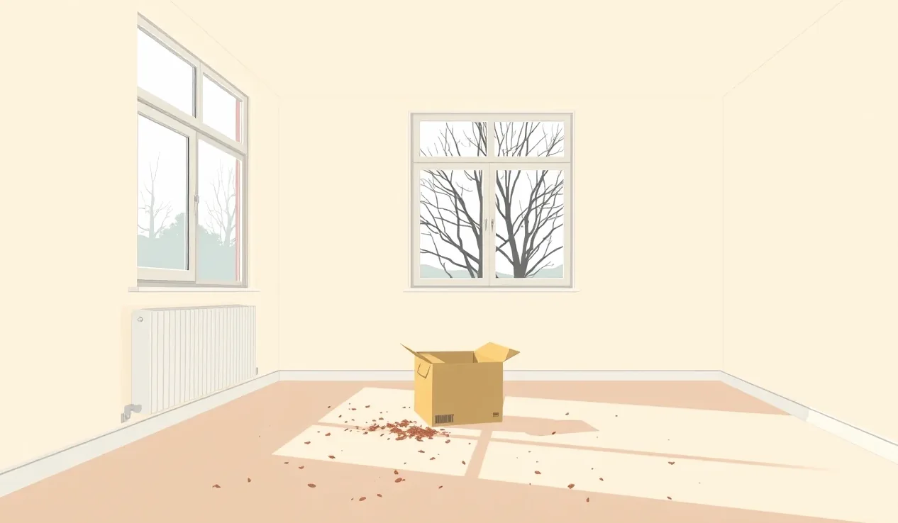 Rodinný dom v zime so zasneženou strechou a visiacimi cencúľmi