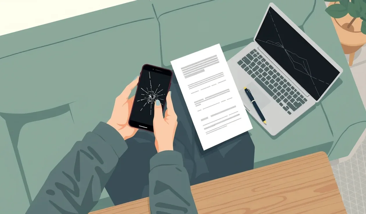 Detailný pohľad na domáci wifi router a pracovné dokumenty