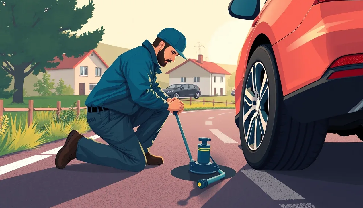 Automechanik v dielni kontroluje opotrebované brzdové kotúče a podvozok vozidla